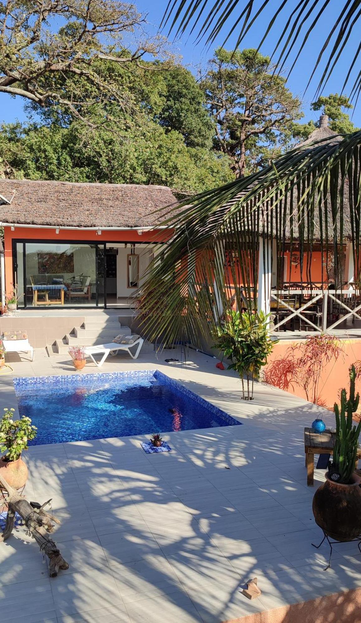 Akine Ti Kasso Piscine Otel Diembéreng Dış mekan fotoğraf
