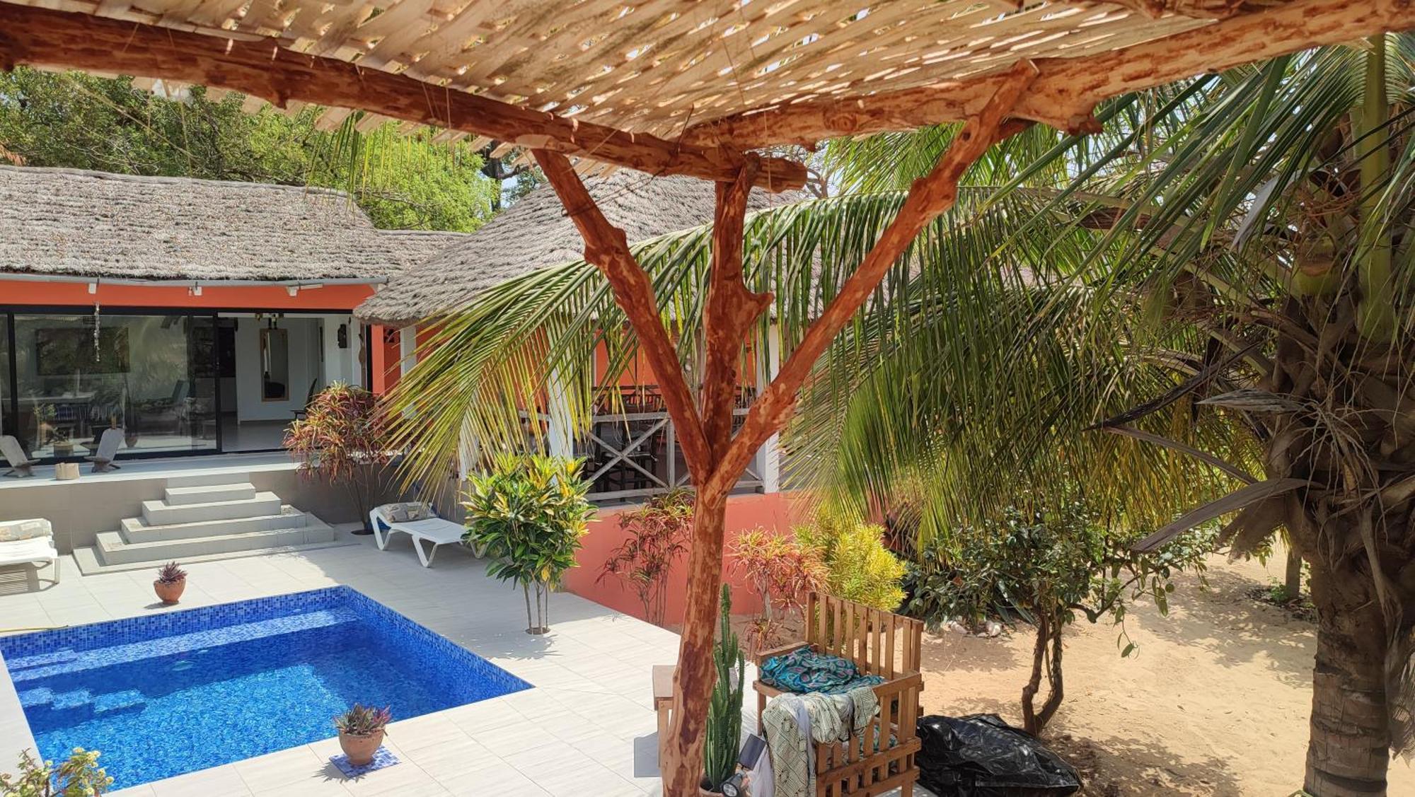 Akine Ti Kasso Piscine Otel Diembéreng Dış mekan fotoğraf